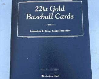 149 albumof22ktgoldbaseballcards