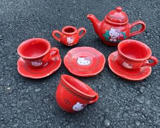 078 hellokittyceramicminiatureteaset