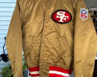 213 sanfrancisco49ersgoldsatinstartern