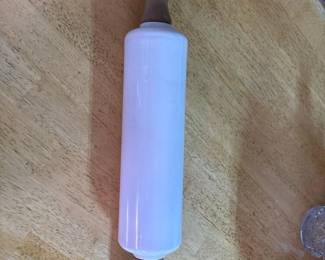 202 glassrollingpinwithwoodenhandles