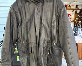 217 hindleatherhoodedjacketwithfauxfur