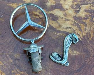 006 pairofautomotivehoodornamentsmerced