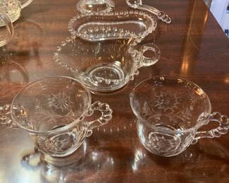 Heisey Candlewick pieces 