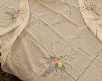 Appliqué and embroidery 