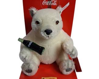 Steiff Coca Cola Polar Bear Cub - New in Box