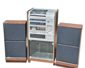 1978 JC Penney Console Stereo Turntable Cassette