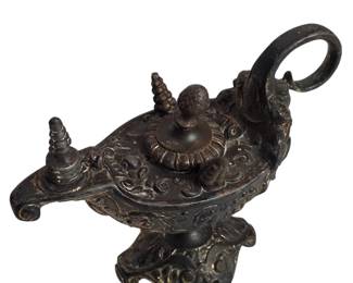 19th Cen Victorian Aladdin Lamp Cigar Lighter 19th Cen COMPLETE Aladdin Lamp Cigar Lighter 1920-30s  Manning Bowman Cigar Table Lighters