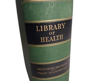 1916 Library of Health Illustrated 1st Edition