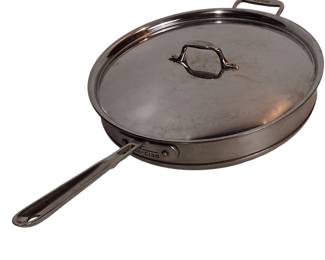 All-Clad 3QT 4QT Copper Core Pans Lids All-Clad 6QT Copper Core Pan Skillet Lid All-Clad 8 and 10" Frying Pan Lids