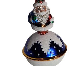 Christopher Radko 6" Elfin Pine Santa Ornament Christopher Radko 6" All Aboard for Christmas Christopher Radko 6" Humphrey Snowgart Christopher Radko 6.5" Holly Ho Ho Santa Christopher Radko 6.5" Timely Delivery Santa Christopher Radko 5.5" Nickity Twist Santa Christopher Radko 4.5" Twinkle St. Nick Santa Christopher Radko 5" Happy Handful Santa Christopher Radko 8" Magic Munchkin Ornament Christopher Radko 5" Greenhouse Greetings Santa