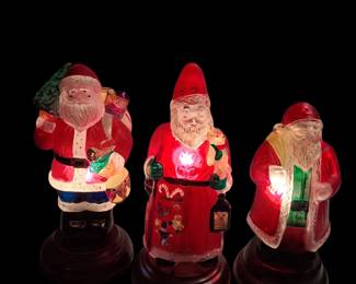 Old World Christmas Santa Lights, Patriotic Etc Old World Christmas Santa Lights, Tree Etc Old World Christmas Santa Lights, Sleigh Nutcracker Etc