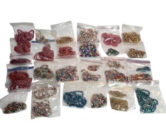 Antique Vintage Glass Christmas Tree Beads