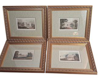 1827 Hand Colored Etchings Rudolph Ackermann