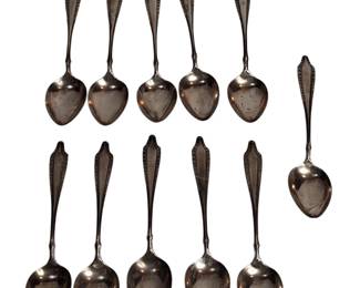 Antique Weidlich Sterling Silver Spoons