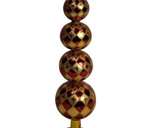 Christopher Radko Holly Wreath Finial 15" Christopher Radko Treasure Stack Santa Finial 16.75" Christopher Radko Victorias Ballroom Finial 15" Christopher Radko Victorian Splendor Finial 16" Christopher Radko Snow Swirl Delight Finial 16" Christopher Radko Floral Finial 13.5" Christopher Radko Winter Chill Snowman Finial 13.5" Christopher Radko Nutcracker Finial 14.5" Christopher Radko Exotica Floral Finial 17.5" Christopher Radko Berries & Ivy Finial 14.5" Christopher Radko Deck The Halls Finial 13" Christopher Radko Holiday Splendor Finial 19.5" Christopher Radko Holly Stripe Highrise Finial 16" Christopher Radko Ruby Scarlet Finial 15" Christopher Radko Nutcracker Frost Finial 15" Christopher Radko Florence Regale Finial 17"