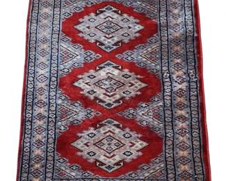 2x3ft Pakistan Handmade Rug