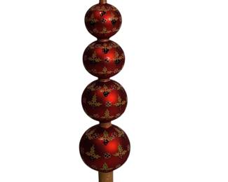 Christopher Radko Holly Wreath Finial 15" Christopher Radko Treasure Stack Santa Finial 16.75" Christopher Radko Victorias Ballroom Finial 15" Christopher Radko Victorian Splendor Finial 16" Christopher Radko Snow Swirl Delight Finial 16" Christopher Radko Floral Finial 13.5" Christopher Radko Winter Chill Snowman Finial 13.5" Christopher Radko Nutcracker Finial 14.5" Christopher Radko Exotica Floral Finial 17.5" Christopher Radko Berries & Ivy Finial 14.5" Christopher Radko Deck The Halls Finial 13" Christopher Radko Holiday Splendor Finial 19.5" Christopher Radko Holly Stripe Highrise Finial 16" Christopher Radko Ruby Scarlet Finial 15" Christopher Radko Nutcracker Frost Finial 15" Christopher Radko Florence Regale Finial 17"