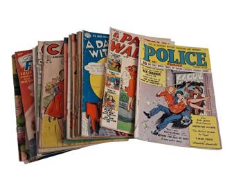 Vintage Golden Age Comic Books Etc