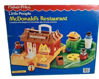 1990s Fisher Price Little People McDonalds Restaurant