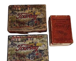 Rare Early 1925 Transitional Edition Touring Wallie Dorr 1927 Lindy Improved Edition, 1928 Wings Card Games Early 1900s Pit, Rook, Flinch, Polyanna Card Games Antique Vintage Cards Games Parker Prothers Etc