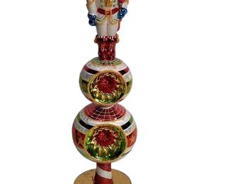 Christopher Radko Holly Wreath Finial 15" Christopher Radko Treasure Stack Santa Finial 16.75" Christopher Radko Victorias Ballroom Finial 15" Christopher Radko Victorian Splendor Finial 16" Christopher Radko Snow Swirl Delight Finial 16" Christopher Radko Floral Finial 13.5" Christopher Radko Winter Chill Snowman Finial 13.5" Christopher Radko Nutcracker Finial 14.5" Christopher Radko Exotica Floral Finial 17.5" Christopher Radko Berries & Ivy Finial 14.5" Christopher Radko Deck The Halls Finial 13" Christopher Radko Holiday Splendor Finial 19.5" Christopher Radko Holly Stripe Highrise Finial 16" Christopher Radko Ruby Scarlet Finial 15" Christopher Radko Nutcracker Frost Finial 15" Christopher Radko Florence Regale Finial 17"