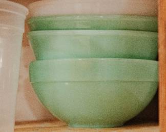 Jadeite Mixing Bowls