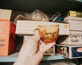 Indiana Glass Amber