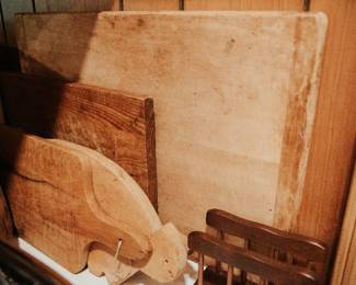 Wood cutting boards