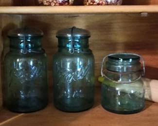 Ball & Hazel Atlas jars