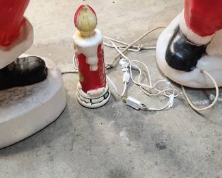 Small Blow Mold window Candle