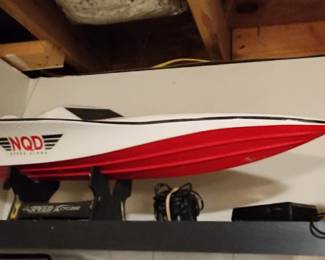  There are two Radio controlled Boats
