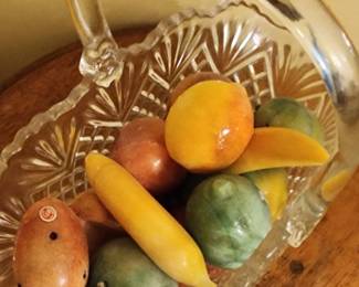 Glass Fruit marked Mexico 