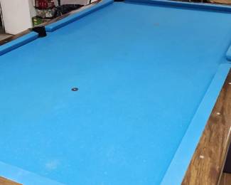 Brunswick Pool Table gorgeous felting