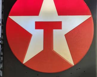 7ft.  X  5ft. Texaco Sign Panel
