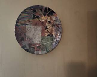 Nice large wall plates signed