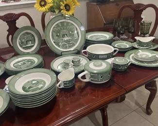 "Colonial Homestead' dinnerware by Royal 