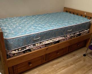 Twin bed - Mattresses are 'so-so'