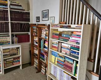 Books, book cases