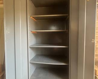 Metal shelf