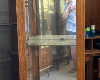 Oak Display case
