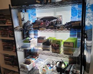 Sharp Flatscreen TV, Video Game Consoles, Video Games