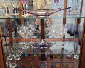 Crystal & Various Glassware