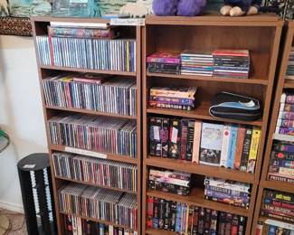 CD'S, VHS