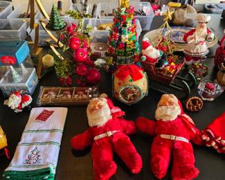 Christmas and holiday decorations and decor