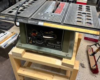 Band Saw with Stand