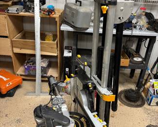 Sliding Compound Mitre Saw with Portable Stand