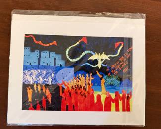 art print titled Set the Slaves Free