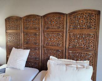 King headboard