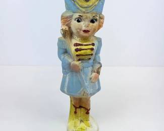 Lot #B15 - 1947 Vintage Chalkware Carnival Prize Majorette Figurine – Gillette Wyoming Provenance