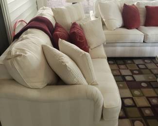 White sectional